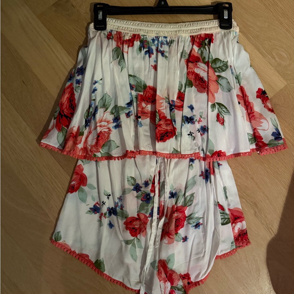 Floral Layered Women's Romper - Boutique Australian Brand